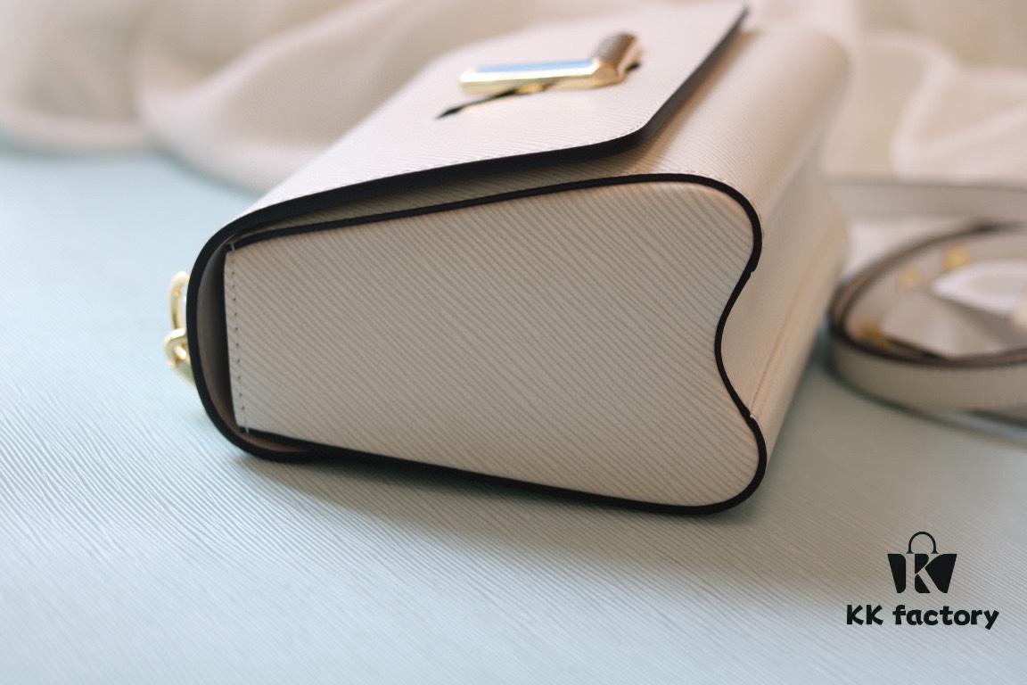 LV 2023 Twist Collection Medium Bag - Premium Epi Leather with Diamond & Enamel Accent