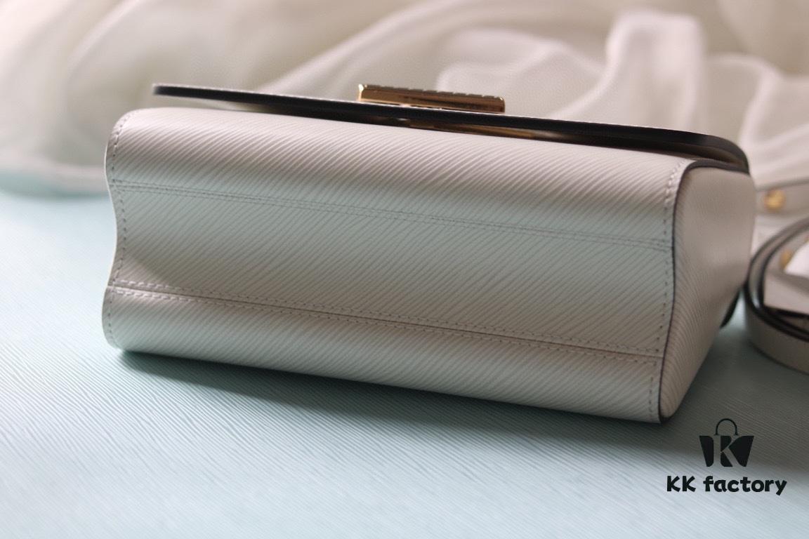 LV 2023 Twist Collection Medium Bag - Premium Epi Leather with Diamond & Enamel Accent