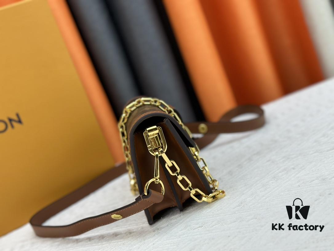 Upgraded M46757 Dauphine Mini East West Handbag