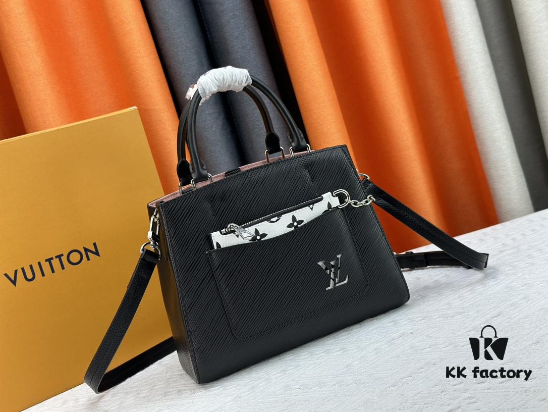 Marelle Tote Bag in Epi Grained Leather