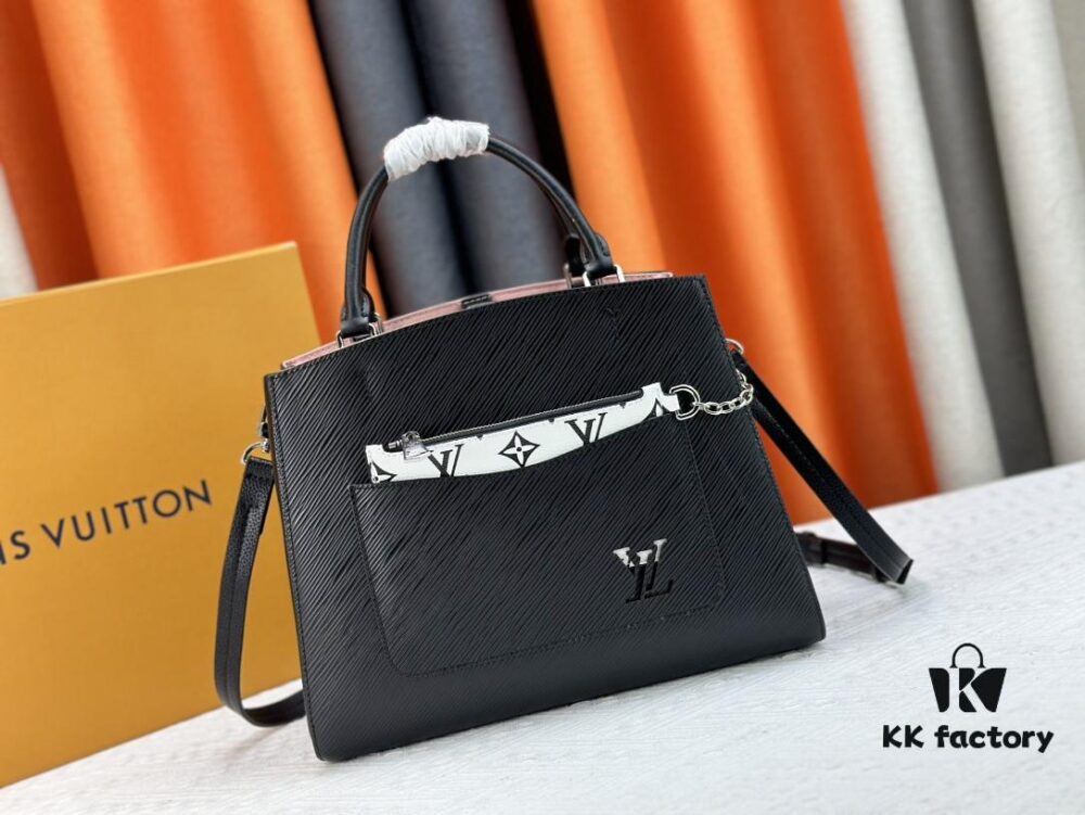 Marelle Tote Bag in Epi Grained Leather