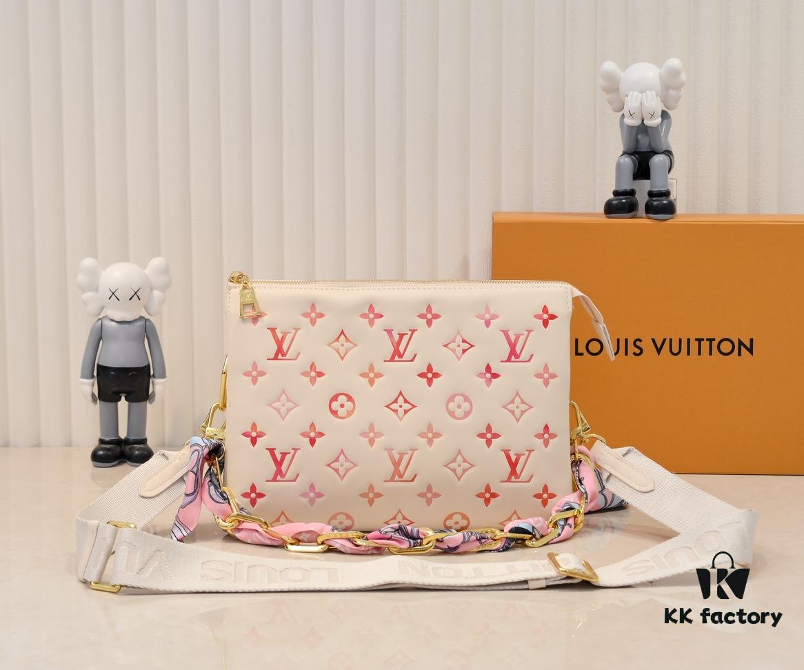 M57790 Coussin Mini Bag in Printed Gradient Monogram Embossed Lambskin