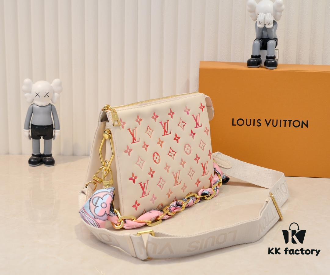 M57790 Coussin Mini Bag in Printed Gradient Monogram Embossed Lambskin