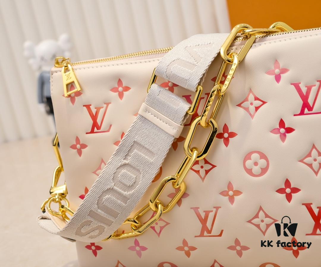 M57790 Coussin Mini Bag in Printed Gradient Monogram Embossed Lambskin