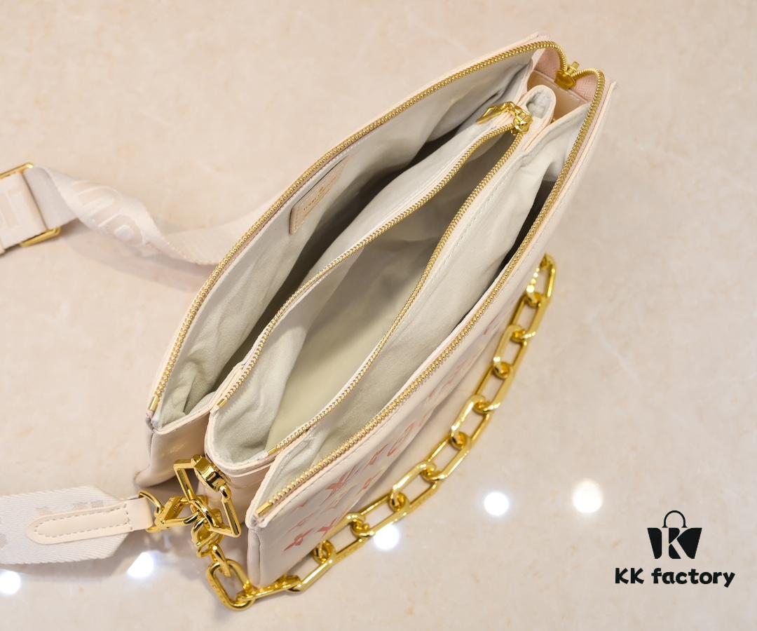 M57790 Coussin Mini Bag in Printed Gradient Monogram Embossed Lambskin