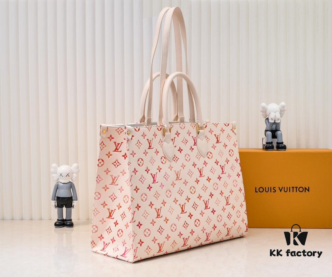 OnTheGo Large Tote Bag from the Sunrise Aquarelle Collection