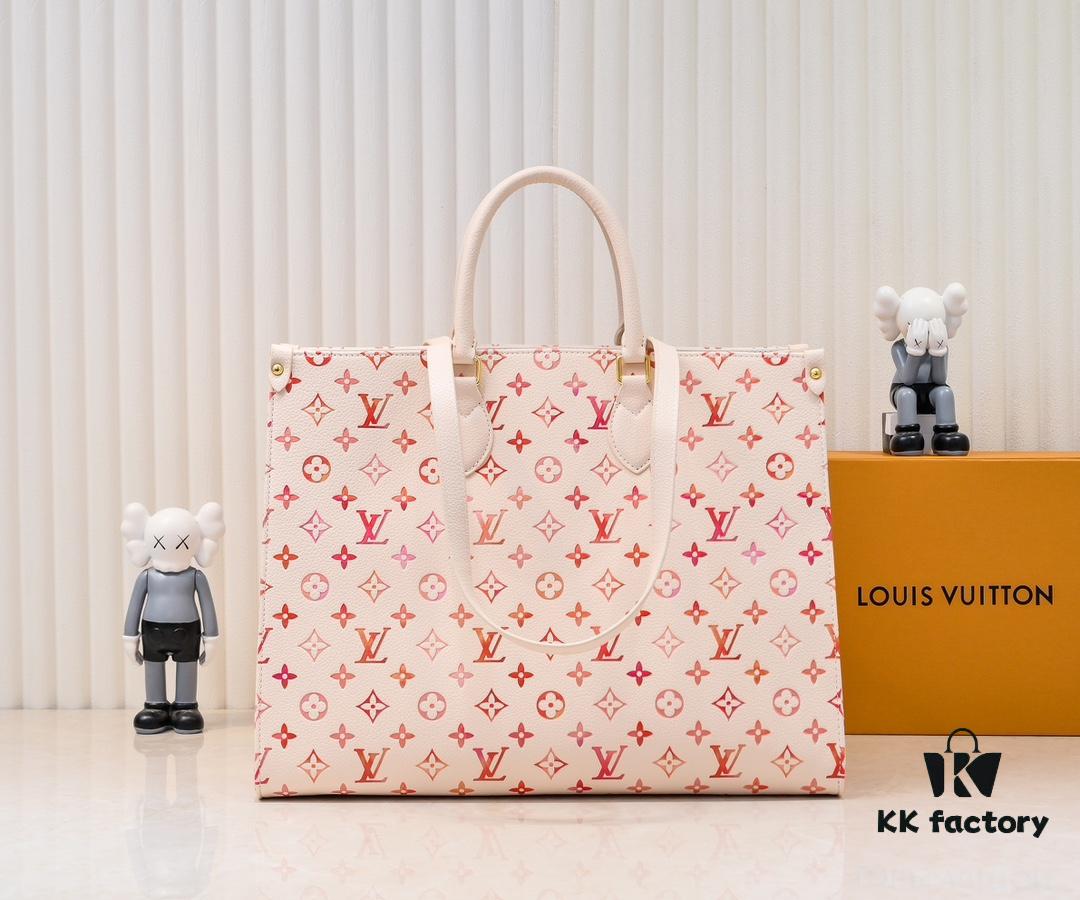 OnTheGo Large Tote Bag from the Sunrise Aquarelle Collection