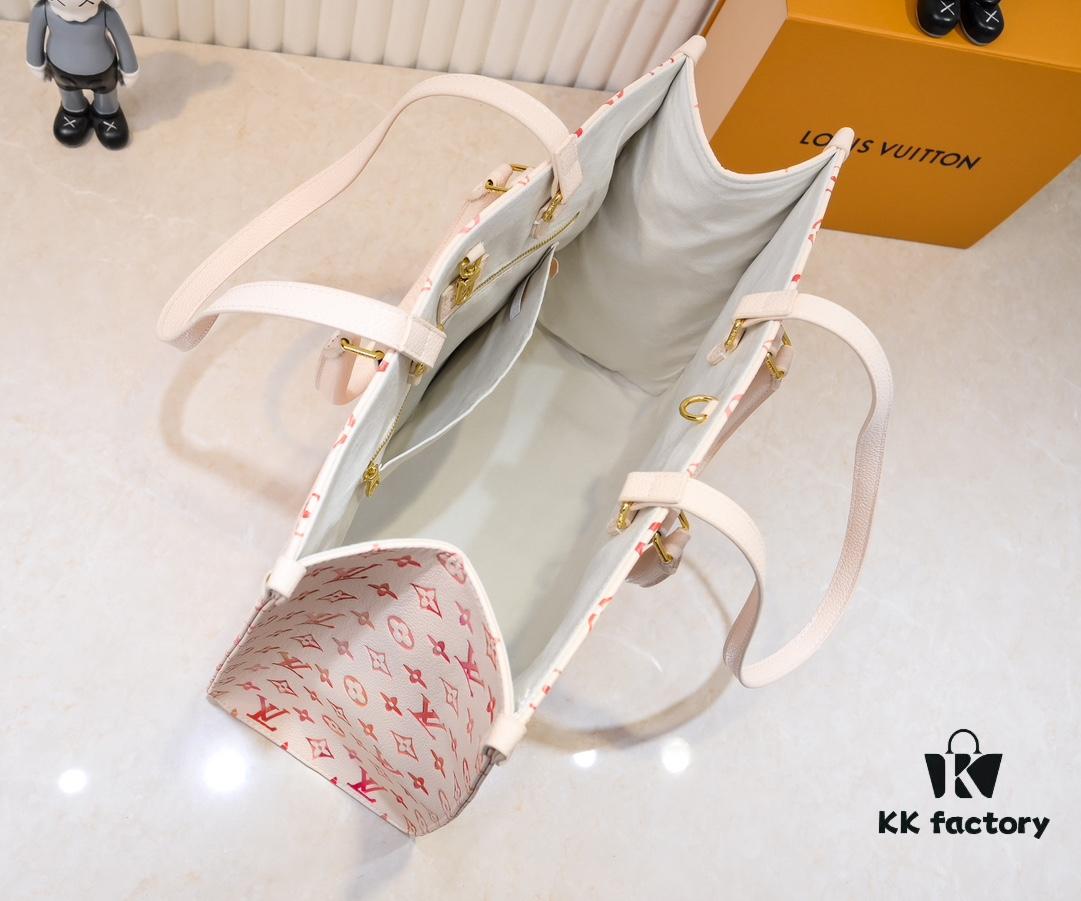 OnTheGo Large Tote Bag from the Sunrise Aquarelle Collection