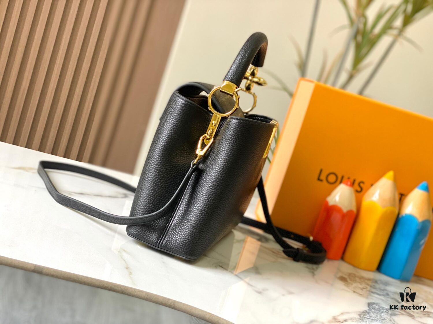 Upgraded M24698 Capucines BB Handbag