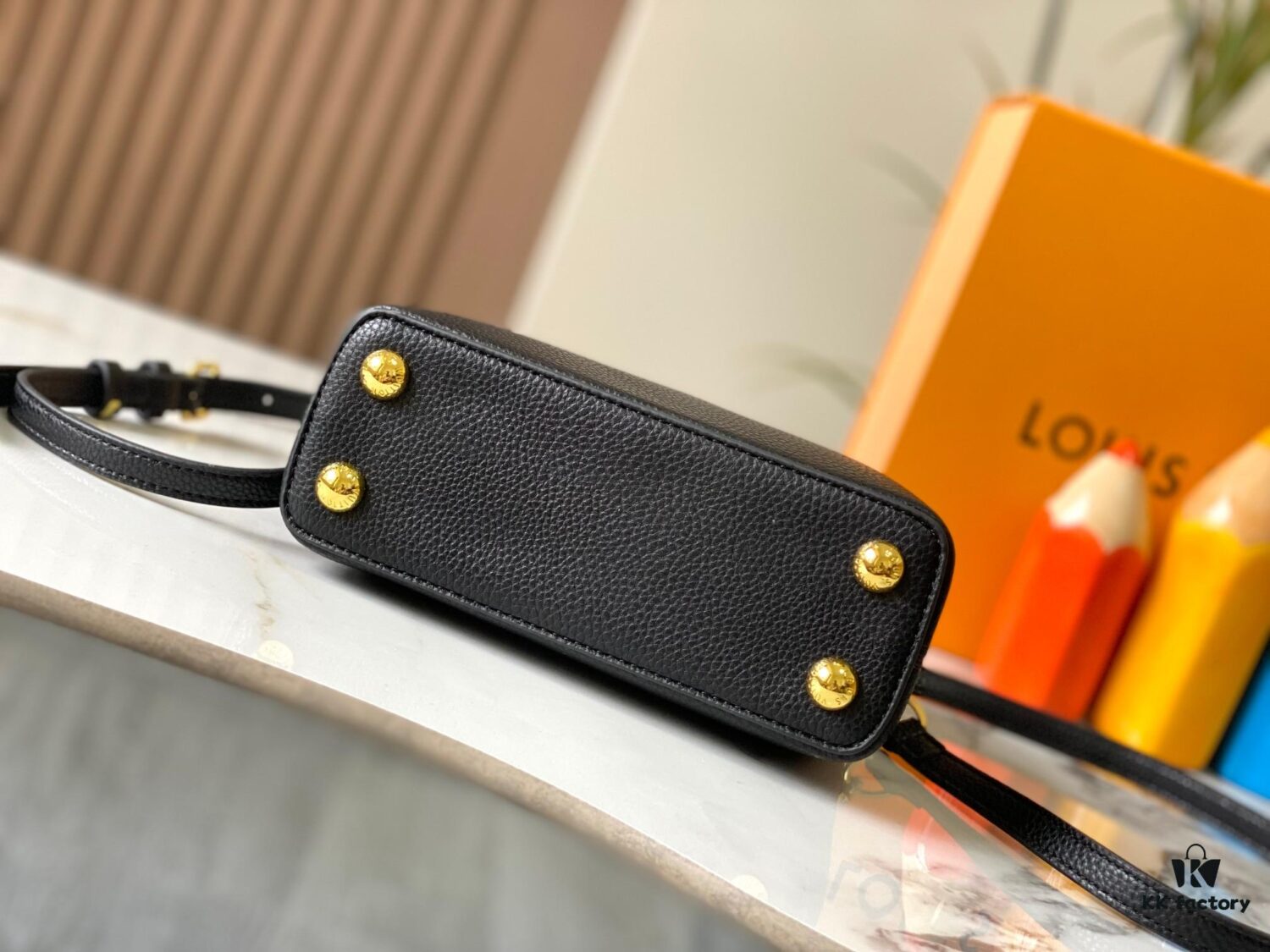 Upgraded M23943 Capucines Mini Bag