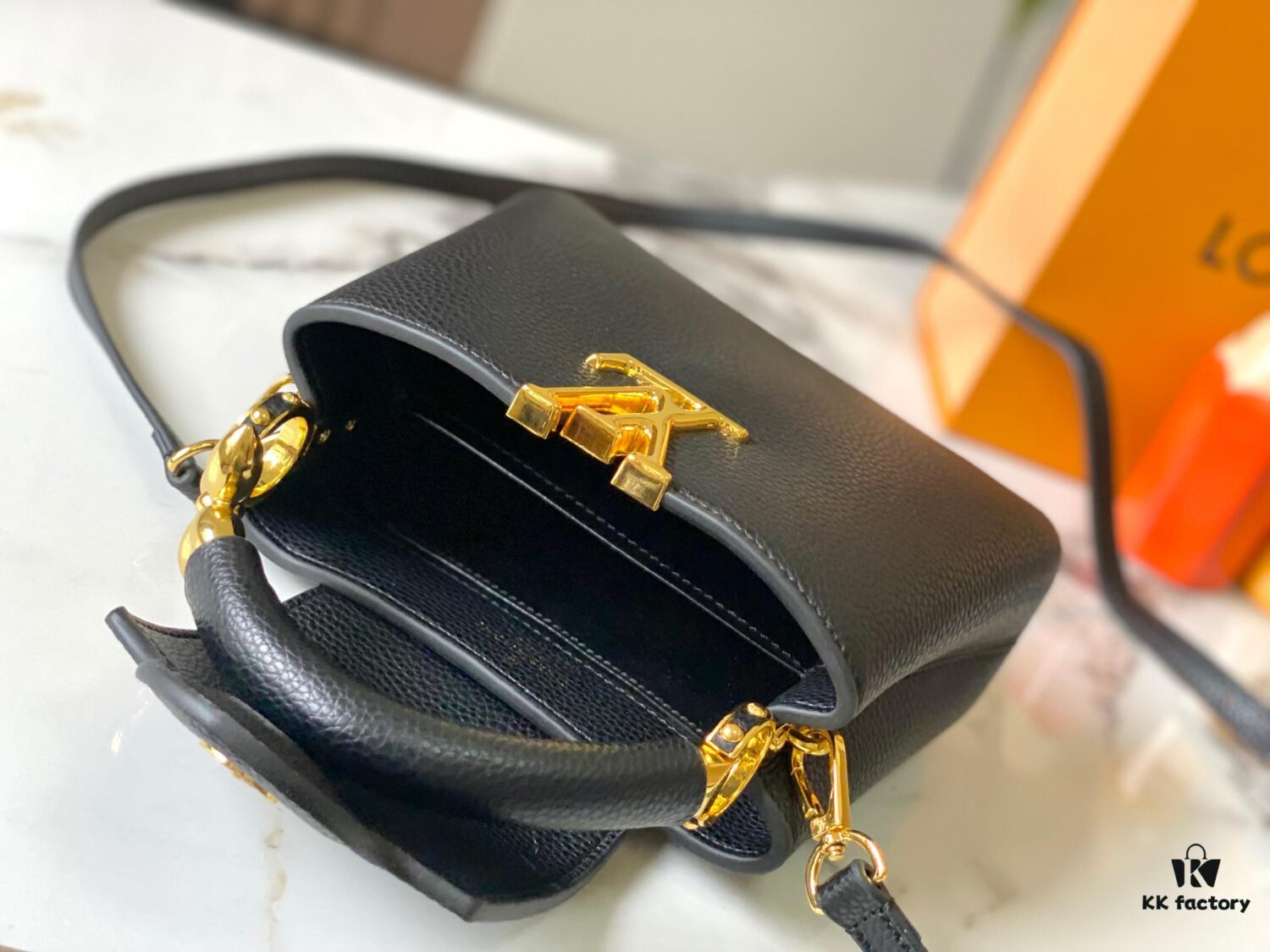 Upgraded M23943 Capucines Mini Bag