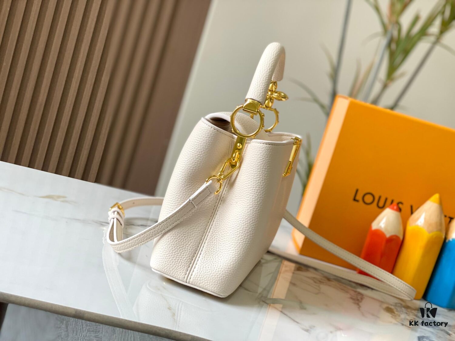 Upgraded M24698 Capucines BB Bag