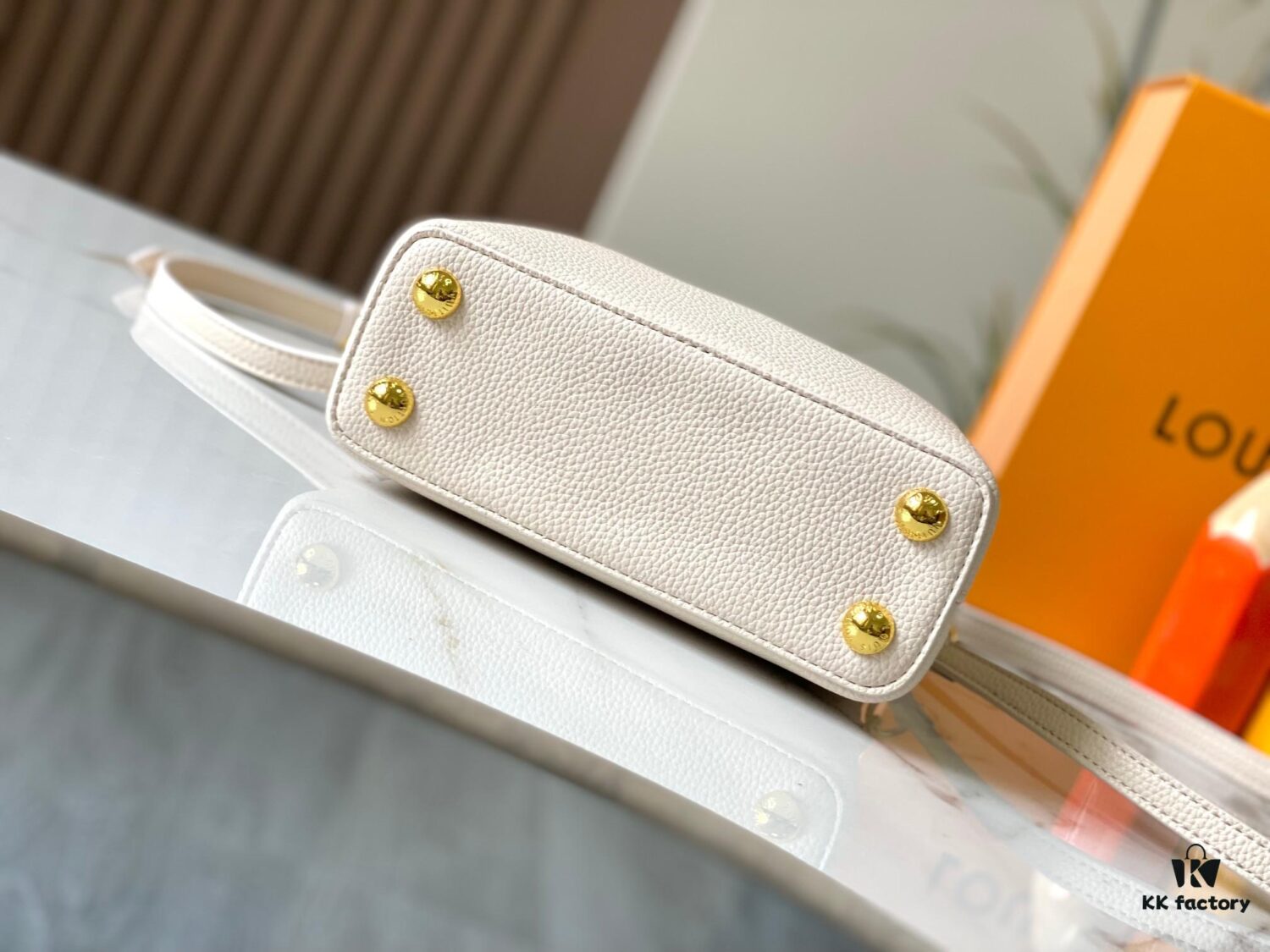 Upgraded M23943 Capucines Mini Bag