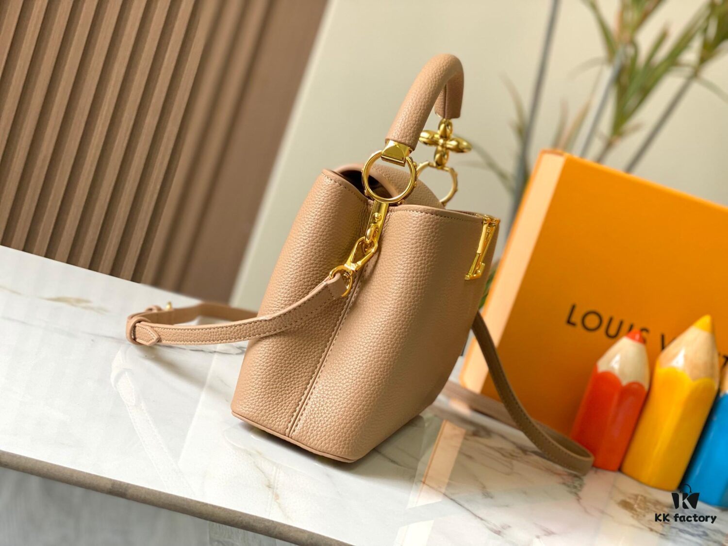 Upgraded M24698 Capucines BB Handbag