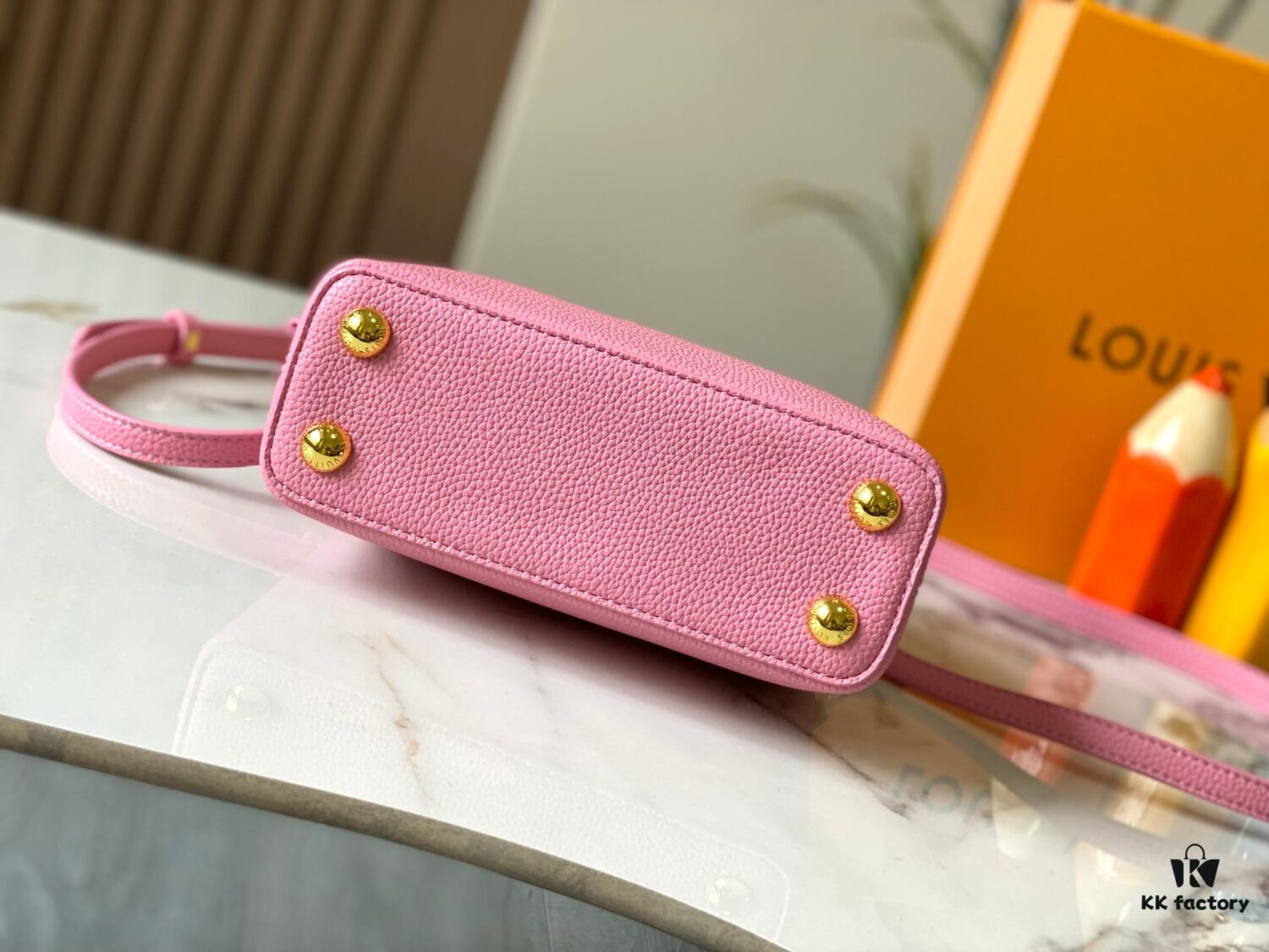 Upgraded M23943 Capucines Mini Bag