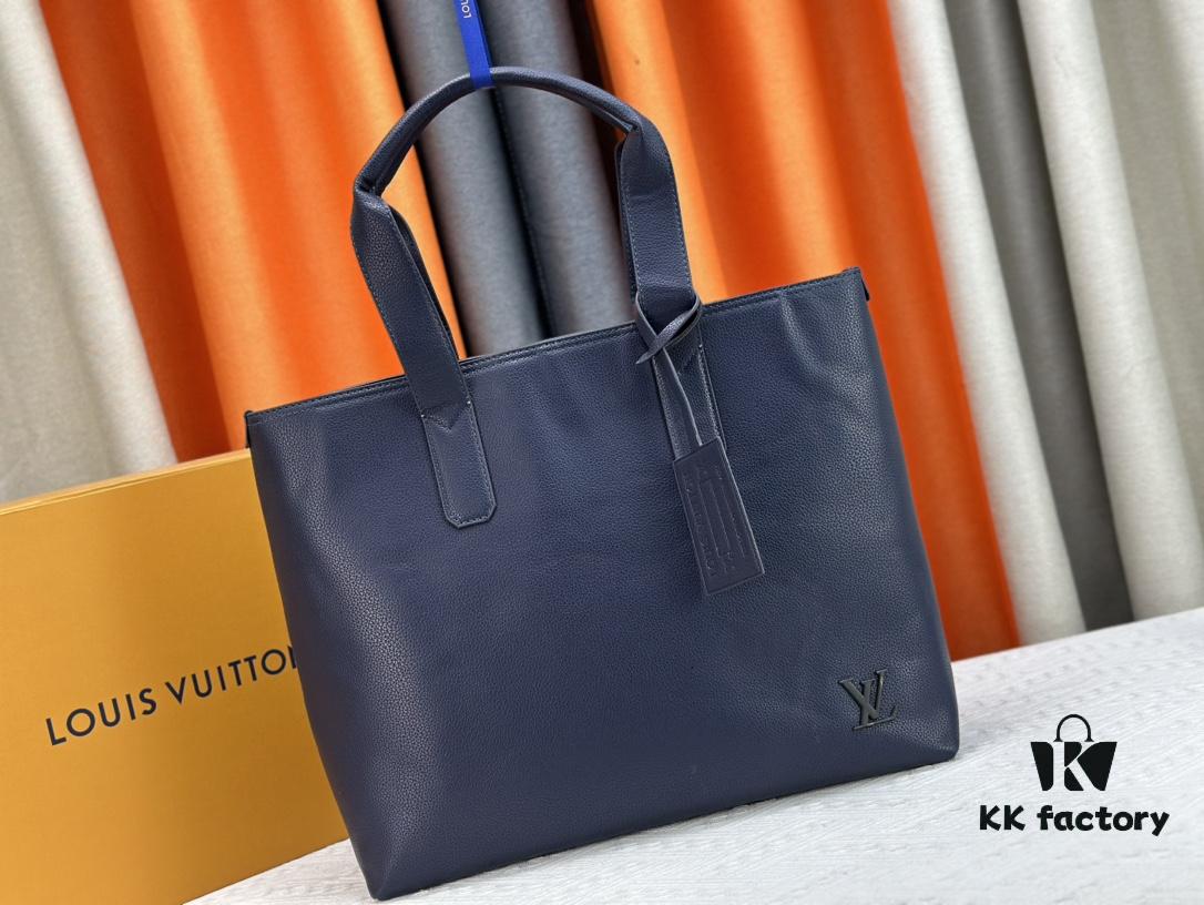 Upgraded Original M24771 Pilot Tote Bag from the LV Aerogram Collection