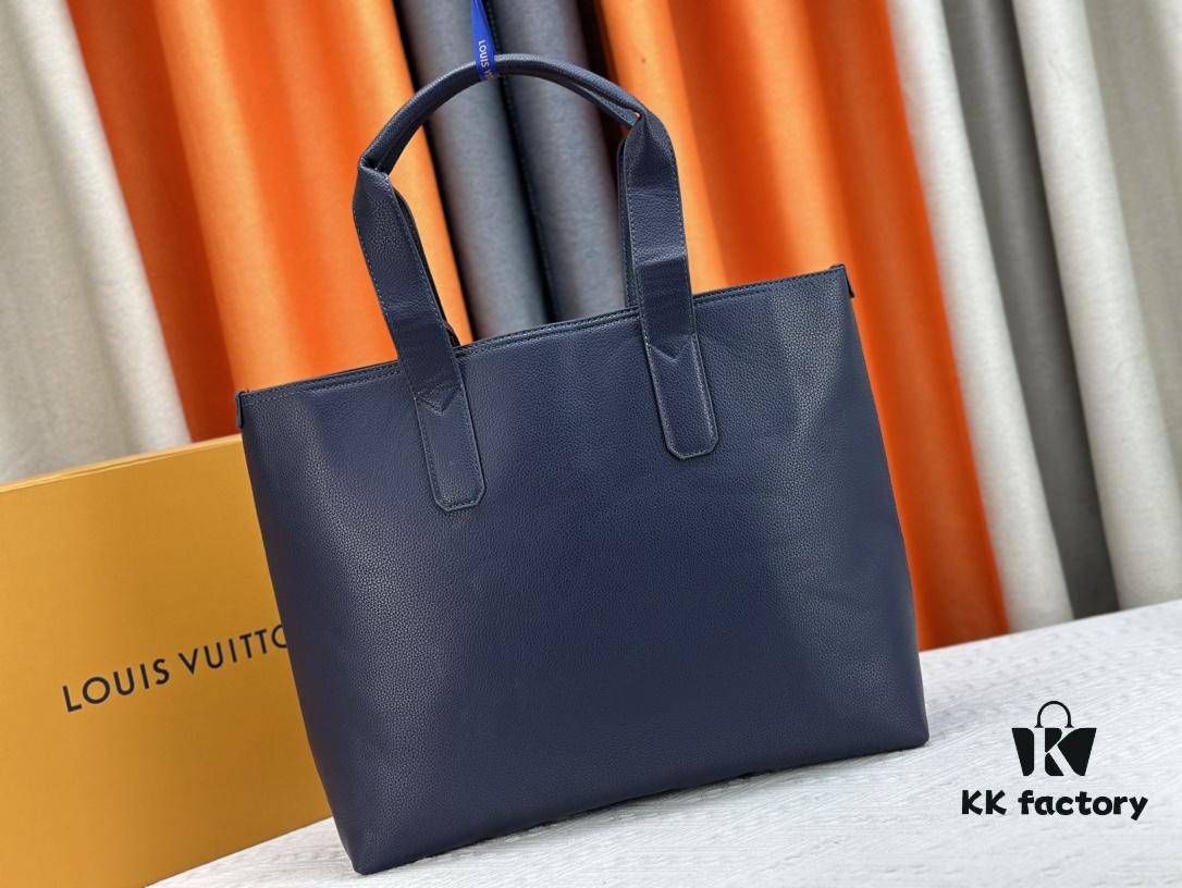 Upgraded Original M24771 Pilot Tote Bag from the LV Aerogram Collection