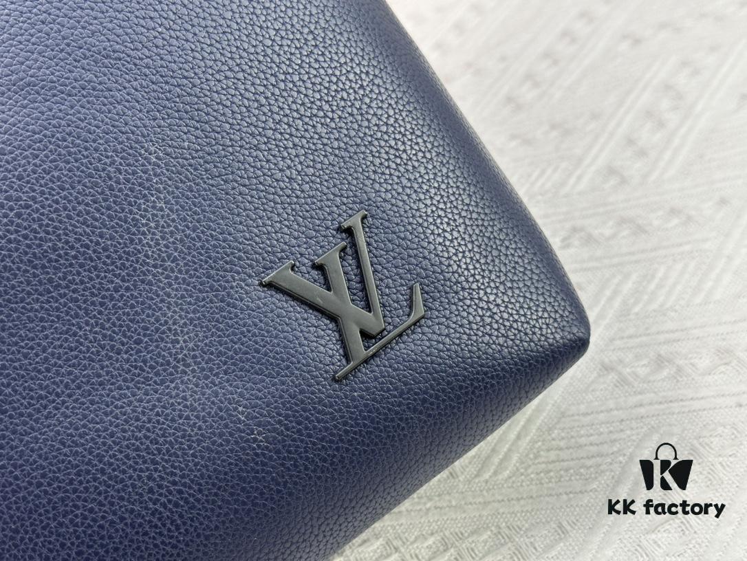 Upgraded Original M24771 Pilot Tote Bag from the LV Aerogram Collection