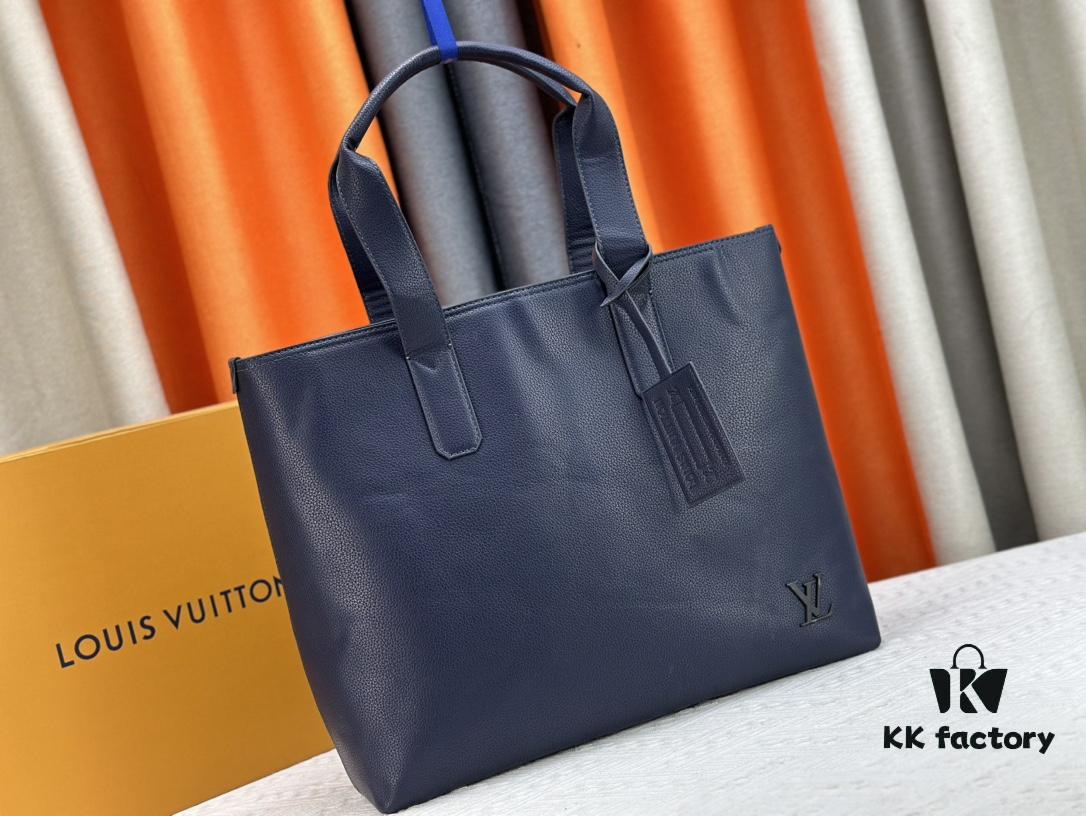 Upgraded Original M24771 Pilot Tote Bag from the LV Aerogram Collection