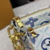 Upgraded M44823 M25374 Blue Five-in-One Mahjong Bag Series, New Season Multi Pochette Accessoires Handbag