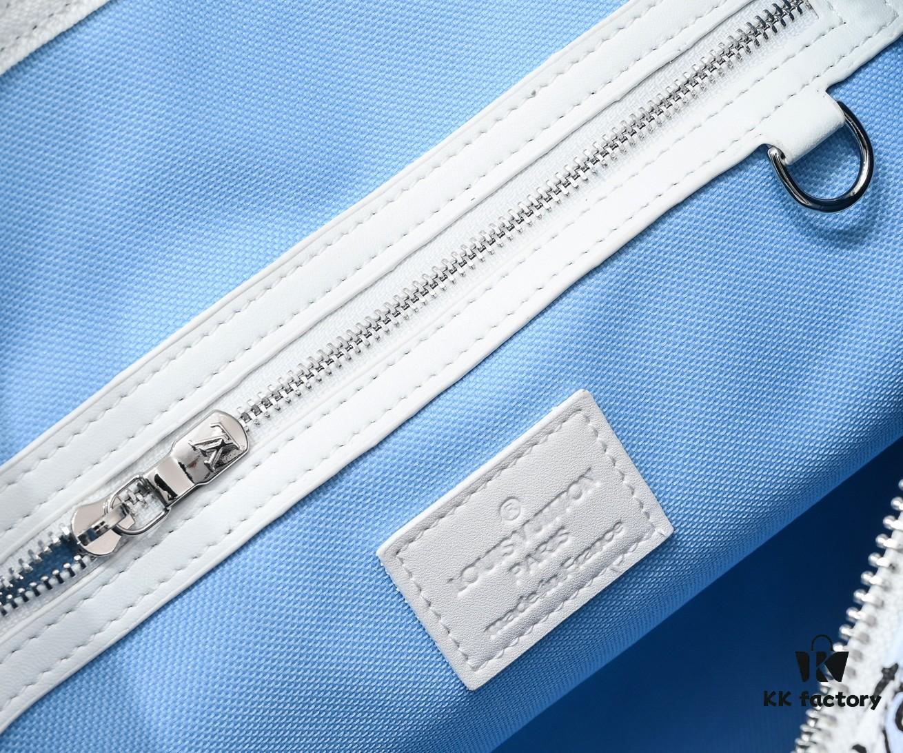 M21863 Keepall Bandoulière 50 Travel Bag with Cartoon Monogram Motif