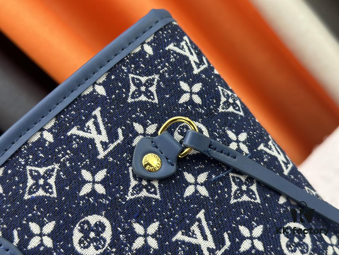 Monogrammm Tote Bag with Monochrome Stripes and LVs on Pink Background