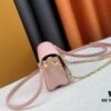Authentic Quality [Rose] Model No. 50397/24566/24548/24550/24549 This Twist West handbag features an elongated silhouette, reinterpreting the classic design with a contemporary coolness for the new season. Dyed in modern hues, the Epi leather highlights the bag’s sophisticated character, while the iconic LV Twist lock emphasizes brand identity. Equipped with a detachable strap and chain, it offers versatile ways to carry daily essentials.