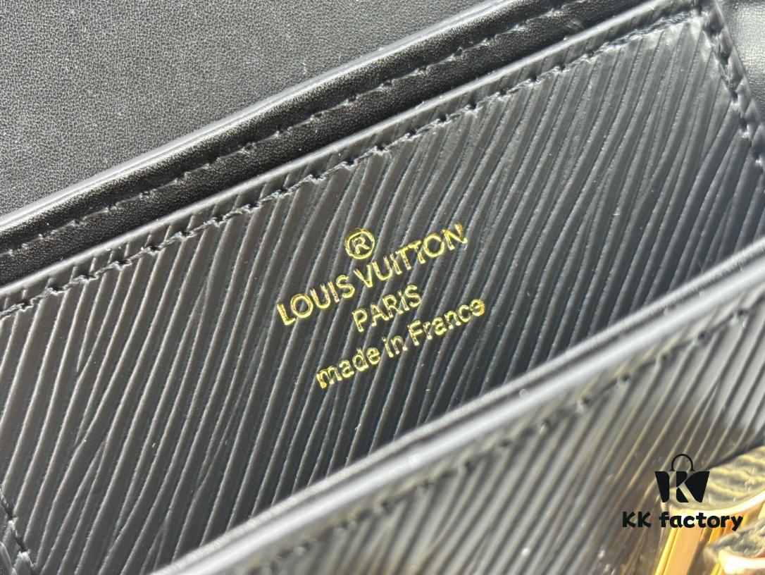 Authentic Quality [Rose] Model No. 50397/24566/24548/24550/24549 This Twist West handbag features an elongated silhouette, refreshing the classic design with a cool, contemporary seasonal flair. Dyed in modern hues, the Epi leather highlights the iconic LV twist lock that signifies brand identity. Equipped with a detachable strap and chain, it offers versatile ways to carry your daily essentials.