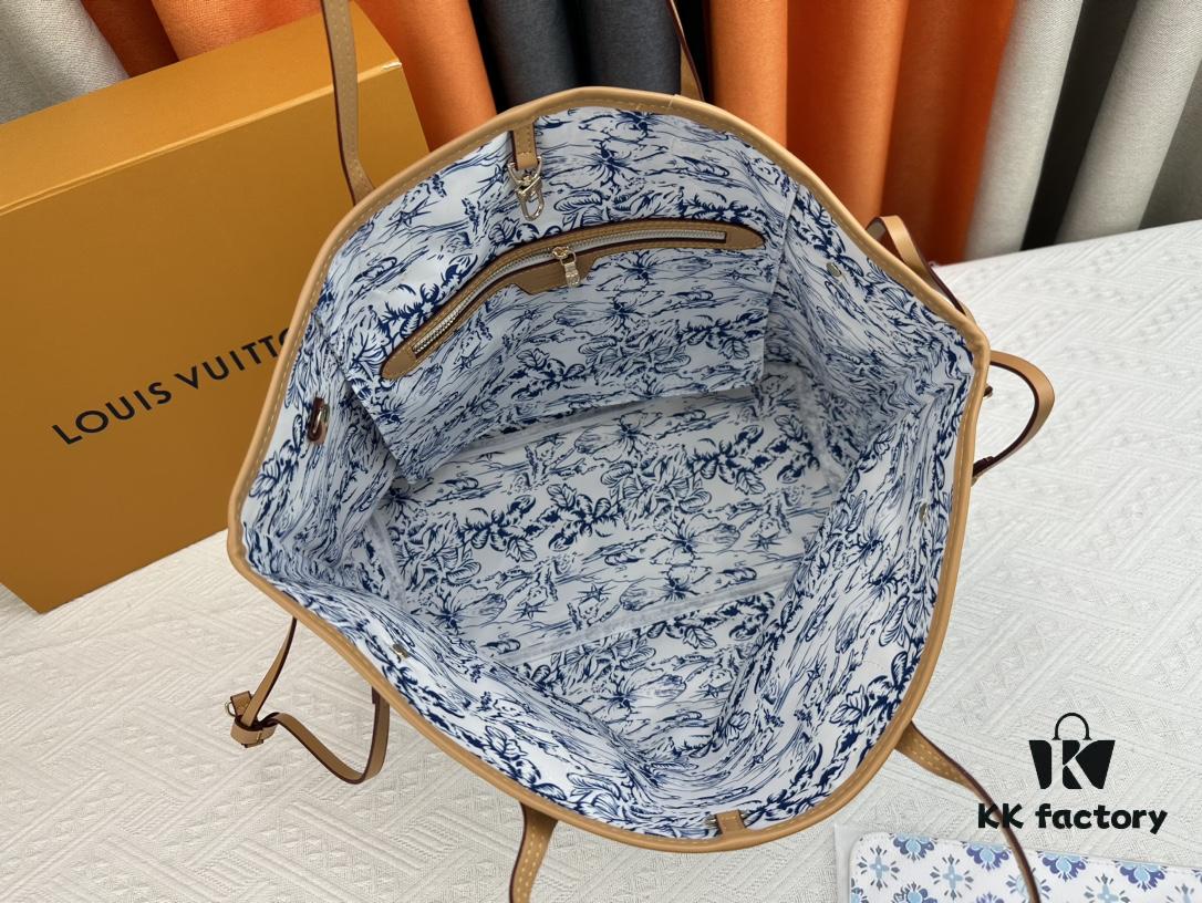 M11263, M25317 【Dushi Home Shoot】 m45684 m45685 m40995 Tote MM Handbag with Monochrome Stripes in Cream and LVs on Pink Background