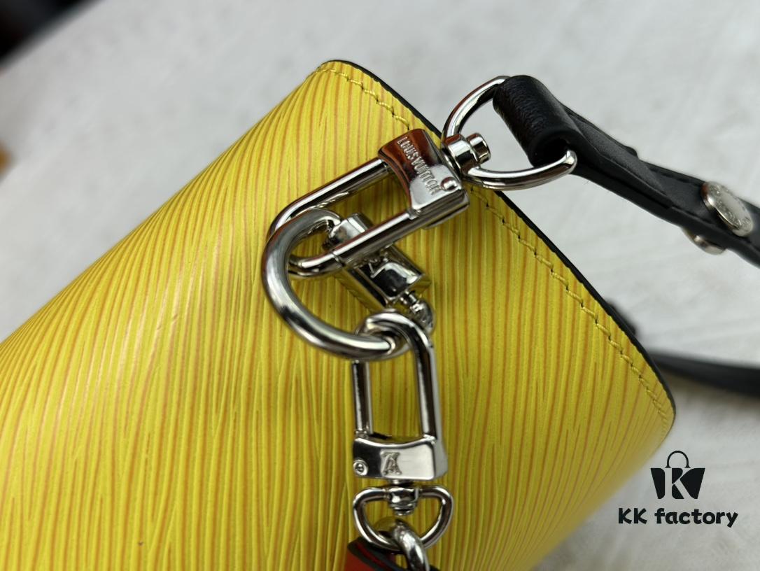 Exclusive Background LV's Latest and Hottest Twist Denim Medium Bag Shipment, Fan Bingbing Same Style, New Model TWIST 50273, 50272