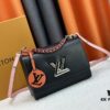 Exclusive LV Latest Hot Twist Denim Medium Size Bag Shipment, Fan Bingbing Same Style, New Model TWIST 50273, 50272