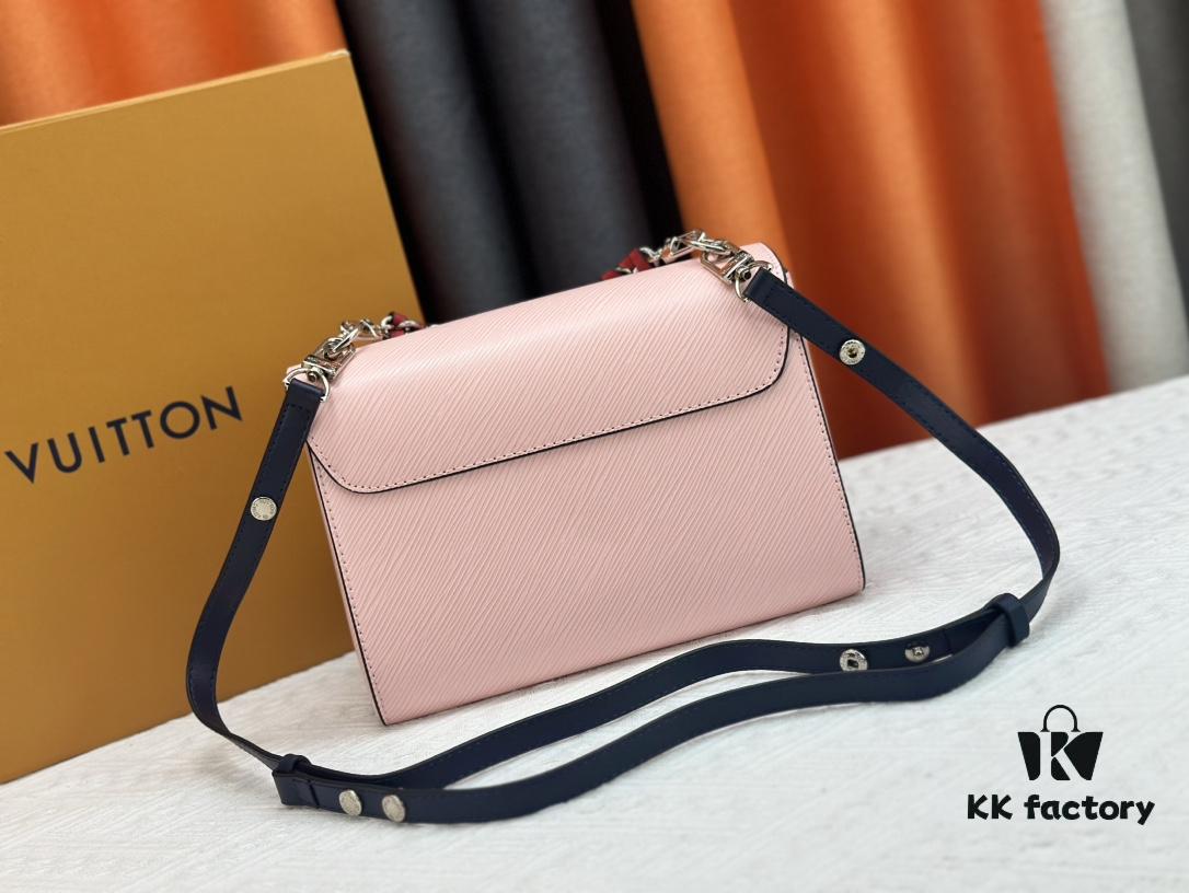 LV's Latest and Hottest Twist Denim Medium Bag Shipped – Model Worn by Fan Bingbing, New Model TWIST 50273, 50272