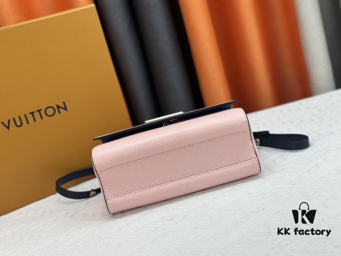 LV's Latest and Hottest Twist Denim Medium Bag Shipped – Model Worn by Fan Bingbing, New Model TWIST 50273, 50272