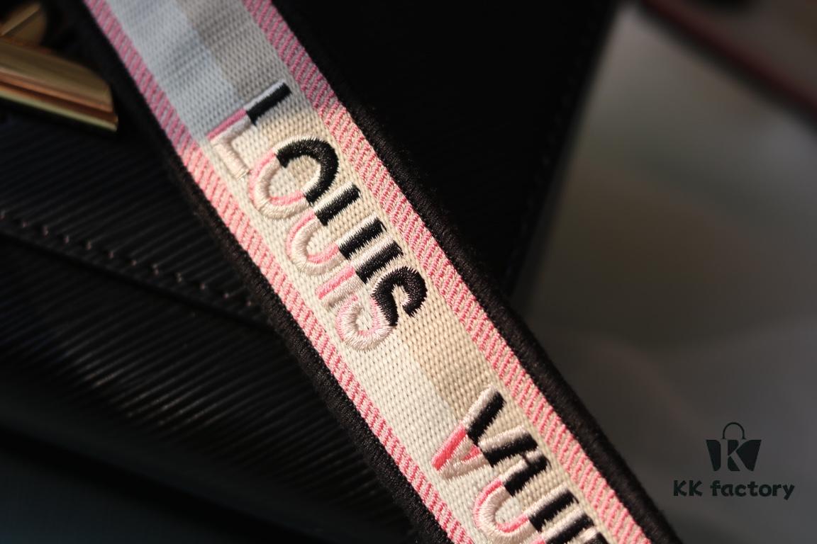 New Arrival Top Quality Original Version Model No. 50357/57505/57506/57507/50280/50282 The Twist Medium Bag with Detachable Jacquard Strap