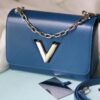 LV 2023 Twist Medium Handbag in Epi Leather with Rhinestones and Enamel