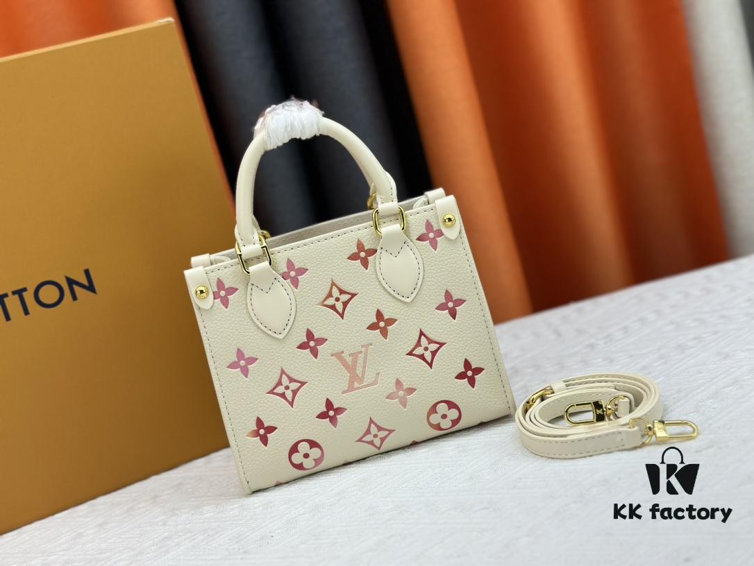 Upgraded Exclusive Real Photo M47115 Strawberry Milk M46993 OnTheGo BB Handbag