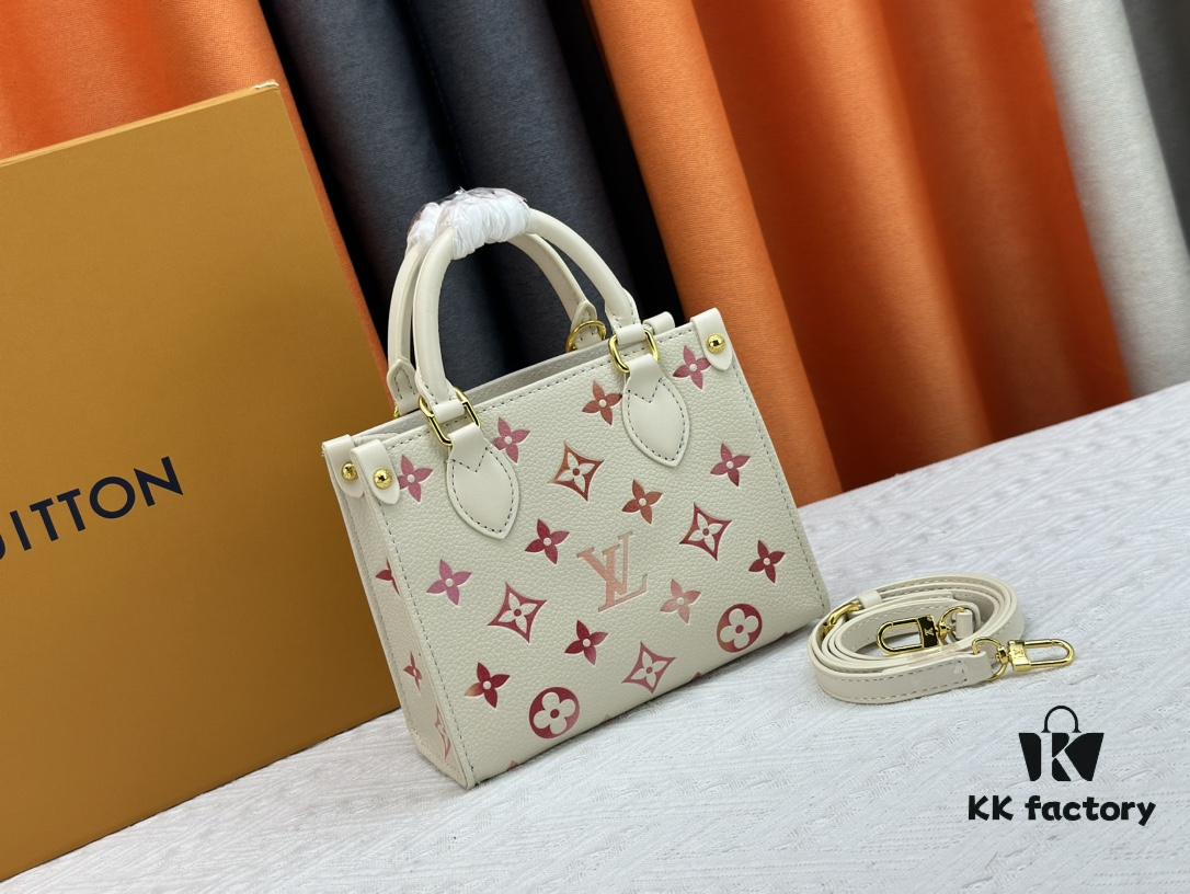 Upgraded Exclusive Real Photo M47115 Strawberry Milk M46993 OnTheGo BB Handbag