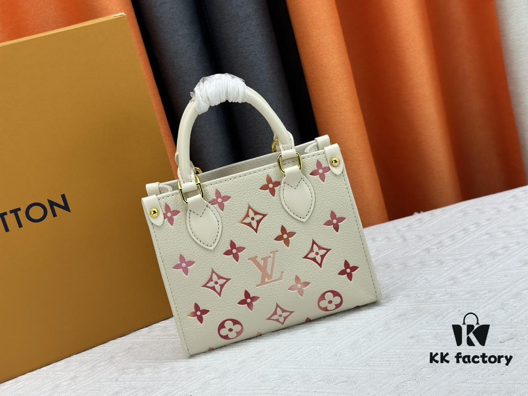 Upgraded Exclusive Real Photo M47115 Strawberry Milk M46993 OnTheGo BB Handbag