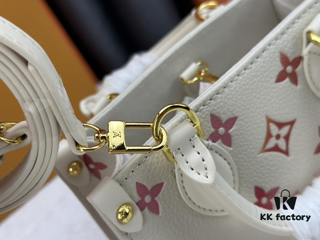 Upgraded Exclusive Real Photo M47115 Strawberry Milk M46993 OnTheGo BB Handbag