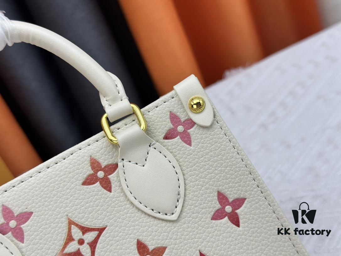 Upgraded Exclusive Real Photo M47115 Strawberry Milk M46993 OnTheGo BB Handbag