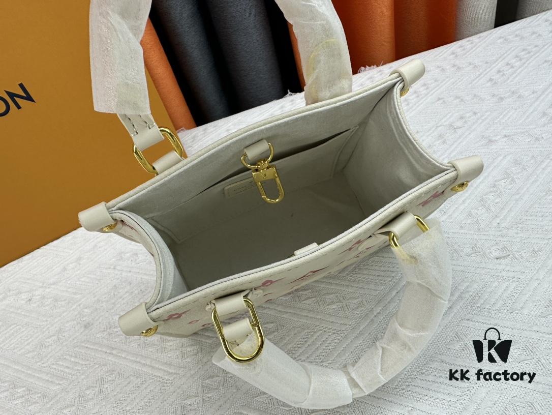 Upgraded Exclusive Real Photo M47115 Strawberry Milk M46993 OnTheGo BB Handbag