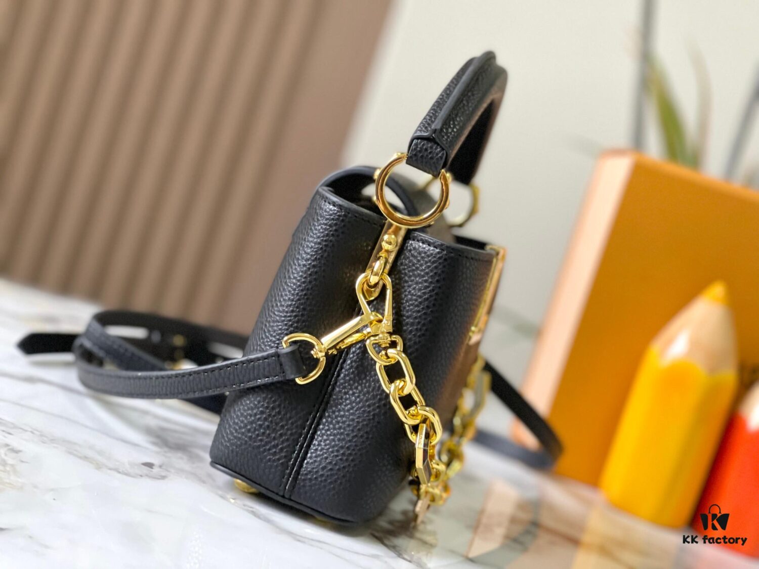 Upgraded M24683 Capucines Mini Bag