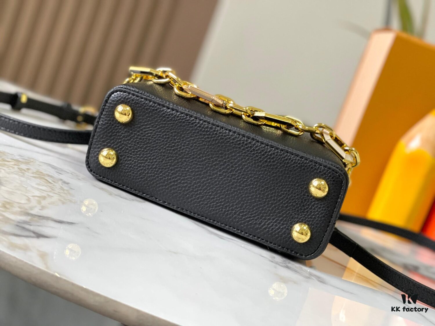 Upgraded M24683 Capucines Mini Bag