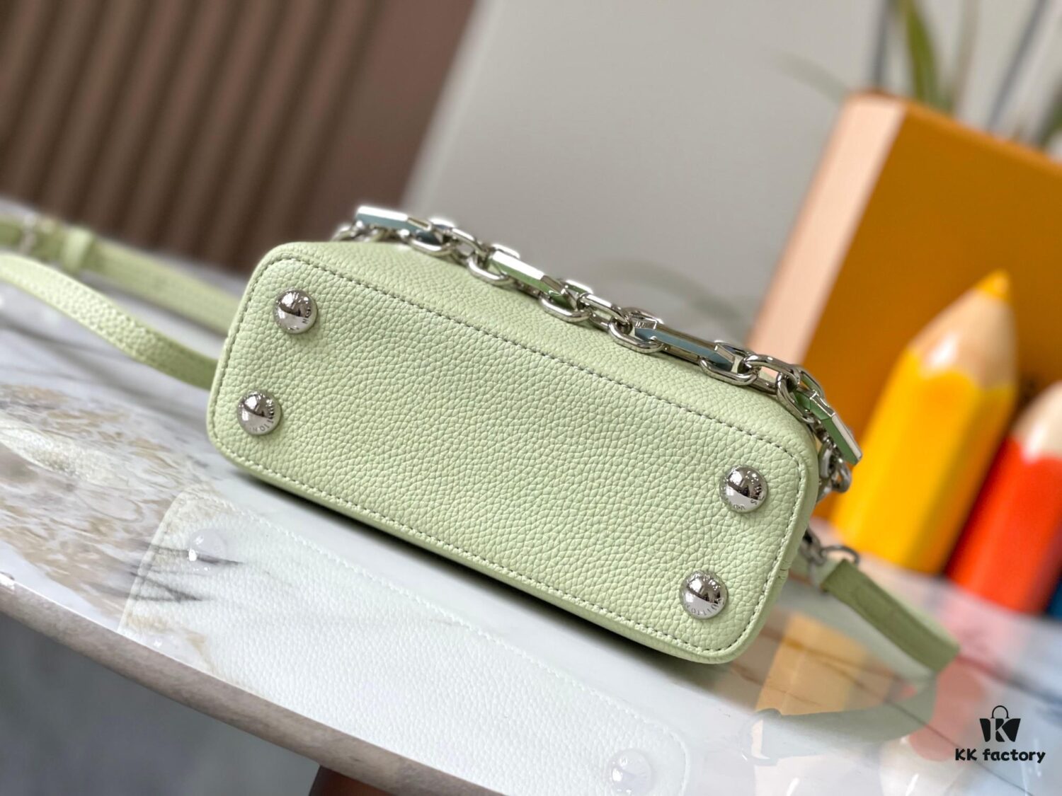 Upgraded M24683 Capucines Mini Bag