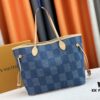 NEVERFULL Medium Tote Bag in Denim M45684 M45686 M40995