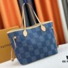 NEVERFULL Medium Tote Bag in Denim M45684 M45686 M40995