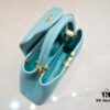 Upgraded M59868 Stellar Pearl Blue Shell Button Capucines BB Bag