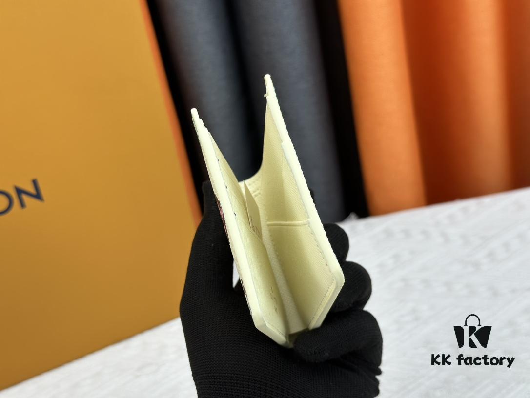 M83334 Beige and Multicolor Multiple Wallet