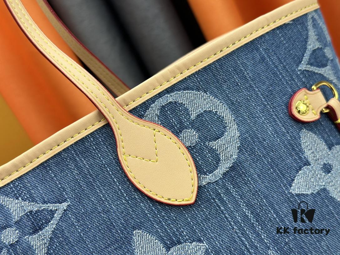 NEVERFULL Medium Handbag M45684 M45686 M40995 Denim Tote MM
