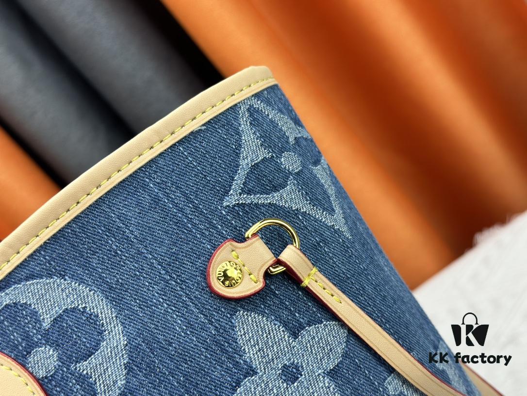 NEVERFULL Medium Handbag M45684 M45686 M40995 Denim Tote MM